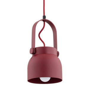 Pendul design modern LOGAN rosu 14cm - Img 3