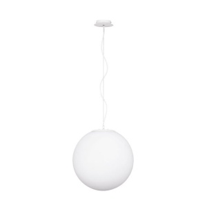 Pendul design modern Nevoso alb 40cm