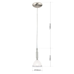 Pendul design modern OPALDESIGN 10cm, satin - Img 6