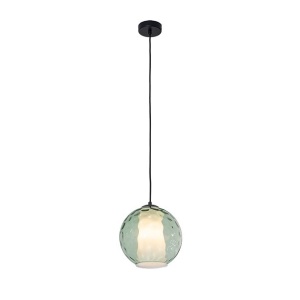 Pendul design modern Pinco negru nisipos, verde