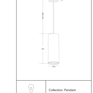Pendul design modern Shelby negru 71443 universul-luminii.ro