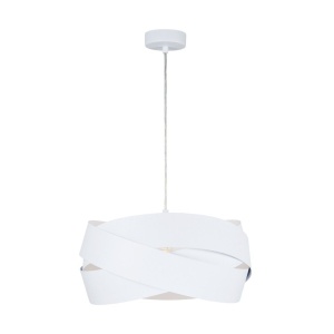 Pendul design modern Tornado alb - Img 1