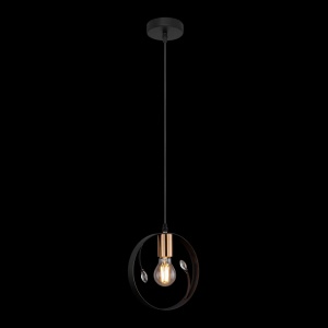 Pendul design modern VIGO negru 15346-1 GL 88063 universul-luminii.ro