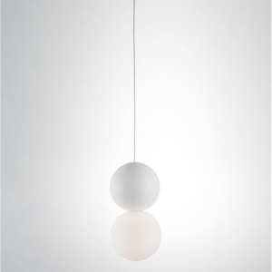 Pendul design modern ZERO, gips alb NVL-9704192 - Img 3