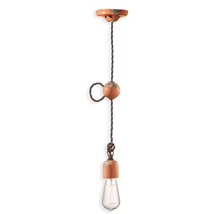 Pendul design retro realizat manual din ceramica VINTAGE 216513 universul-luminii.ro