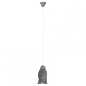 Pendul design rustic diam.16,5cm, H-110cm, 49208 EL