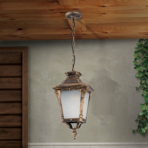 Pendul exterior stil clasic IP23 Aiko AL 11-1142/1 Patina OR 181503 universul-luminii.ro