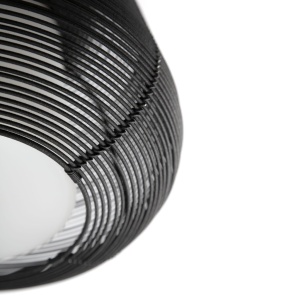 Pendul iluminat exterior decorativ IP65 NARITA negru - Img 3