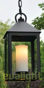 Pendul iluminat exterior din fier forjat, HL 2491-A 55573 universul-luminii.ro