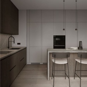 Pendul incastrabil LED stil minimalist 2700K NOTIC negru - Img 2