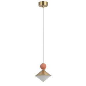 Pendul LED, Ceramica, Sticla, BRASS, ZB-25100
