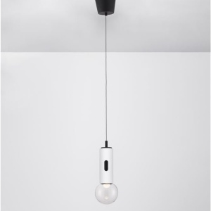 Pendul LED design minimalist CHRONOS alb - Img 6