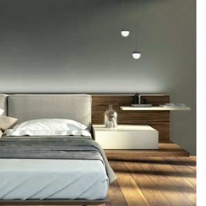 Pendul LED design minimalist, KILDA auriu MA-8440 - Img 2