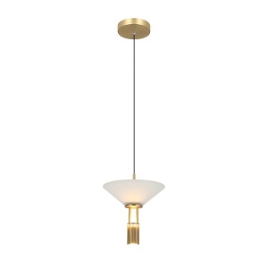 Pendul LED design modern decorativ Newy aurie