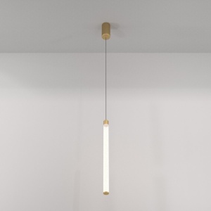 Pendul LED design tehnic Ray auriu mat - Img 2