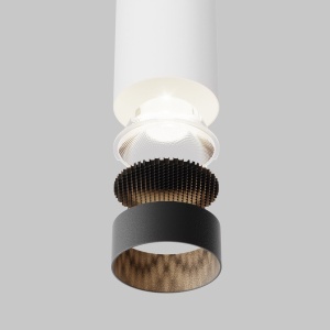 Pendul LED iluminat design tehnic FOCUS D-5,2cm alb 146693 universul-luminii.ro