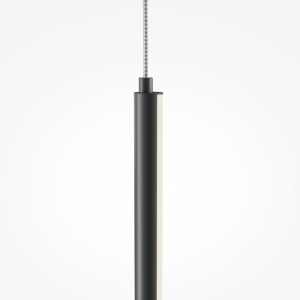 Pendul LED liniar stil minimalist Halo negru - Img 3