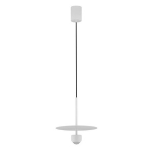 Pendul LED stil minimalist EDEM alb - Img 1