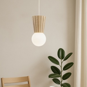 Pendul lemn stil scandinav VOLANTE 8951 - Img 4