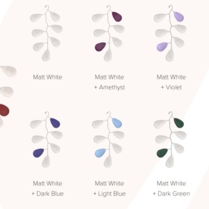 Pendul modern cristal Bohemia design LUX GRAPES - Img 4