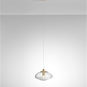 Pendul modern design decorativ KING auriu D-16cm 205143 universul-luminii.ro