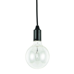 Pendul modern diametru 11cm EDISON SP1 NERO 113319