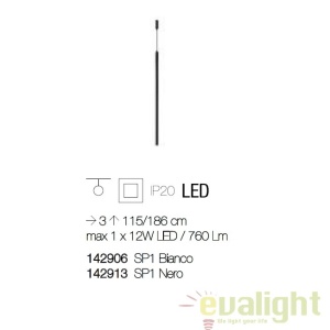 Pendul modern, iluminat LED ULTRATHIN SP1 Bianco 142906 66053 universul-luminii.ro