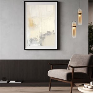 Pendul modern LED, Metal, Auriu, Sticla, Amber, Norma 168883 universul-luminii.ro