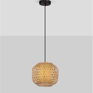 Pendul ratan decorativ design natural ASMA 159273 universul-luminii.ro