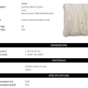 Perna design LUX Zenon S, Ivory - Img 5