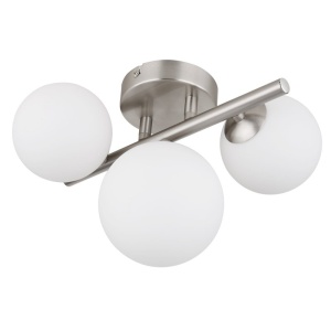 Plafoniera 3L design modern Riha nichel 135003 universul-luminii.ro