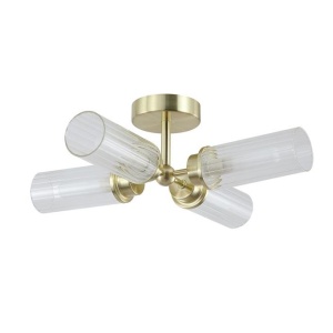Plafoniera baie metal alama satin IP44 Imperial 4L 630493 universul-luminii.ro