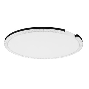 Plafoniera circulara aluminiu negru GREAMY D-65cm