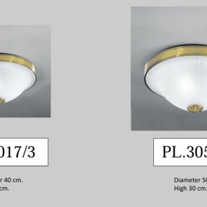 Plafoniera clasica design italian realizata manual 3017 169723 universul-luminii.ro