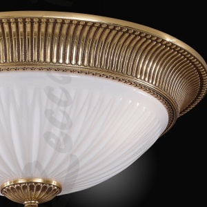 Plafoniera clasica din alama design italian 9350 107933 universul-luminii.ro