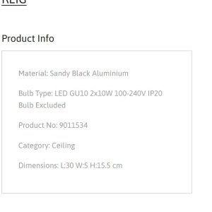 Plafoniera cu 2 Spoturi directionabile minimalista REIG, NVL-9011534 246983 universul-luminii.ro