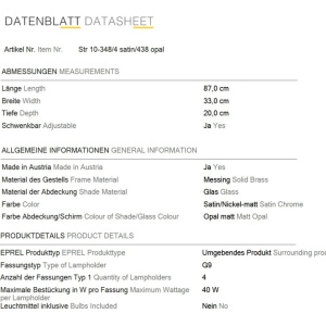 Plafoniera design modern OPALDESIGN 4L, satin - Img 8
