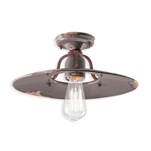 Plafoniera design retro realizata manual din ceramica COUNTRY, 40cm 216643 universul-luminii.ro