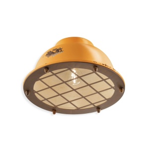 Plafoniera design retro realizata manual din ceramica INDUSTRIAL 216933 universul-luminii.ro