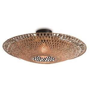 Plafoniera din bambus KALIMANTAN Medium, 60cm