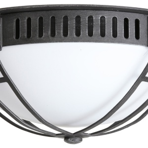 Plafoniera iluminat exterior din fier forjat, diametru 42cm, DE 2578-A 50883 universul-luminii.ro