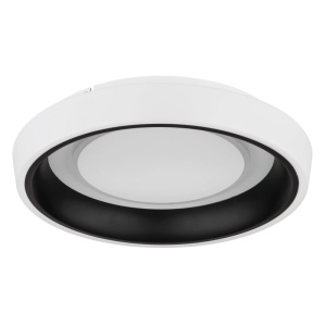 Plafoniera LED cu telecomanda design modern Tabano negru mat 49573 universul-luminii.ro