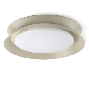 Plafoniera LED design circular 45cm TENDER gri
