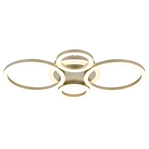 Plafoniera LED design circular LORETTA cafenie