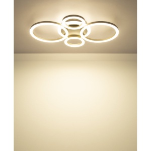 Plafoniera LED design circular LORETTA cafenie - Img 7