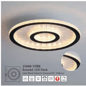 Plafoniera LED design elegant Roundel - Img 6