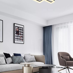 Plafoniera LED design geometric Wall Art II 32x60cm - Img 5