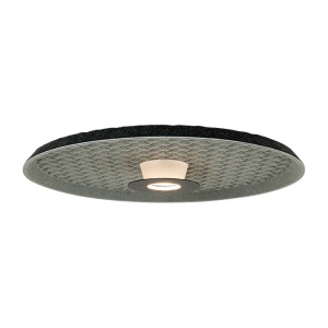 Plafoniera LED design modern decorativ ACOUSTIC gri, negru ZB-25177
