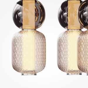 Plafoniera LED design modern decorativ Drop crom - Img 5