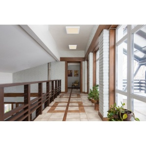 Plafoniera LED design modern LASSE alb 21,7x21,7cm 113843 universul-luminii.ro